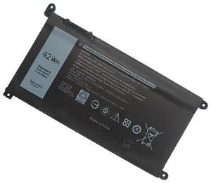 Premium 51KD7 Replacement Battery for Dell Chromebook 11 3180/3189/5190 & 14 3400 Series - 42Wh High Capacity (11.4V Li-ion) - Compatible with Y07HK FY8XM P28T001 Models