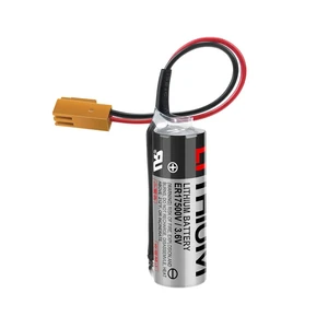 10PCS ER17500V 3.6V 2700mAh Lithium Battery for Epson Robot / Sumitomo Injection Molding Machine / OTC Robot Programming Li-SOCl Multiple Plug Options Brown plug 10PCS ER17500V 3.6V 2700mAh Lithium Battery for Epson Robot / Sumitomo Injection Molding Machine / OTC Robot Programming Li-SOCl Multiple Plug Options Brown plug