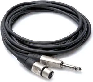 Hosa HXP-005 Pro Cable 1/4"" TS to XLR Female 5ft