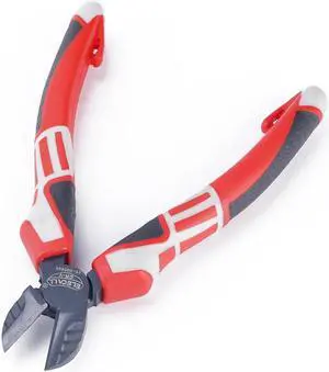 ELECALL Wire Cutter Pliers ET005701 7" Diagonal Pliers Cutting Nipper Wire Plier Hand Tools for Cable Cutter