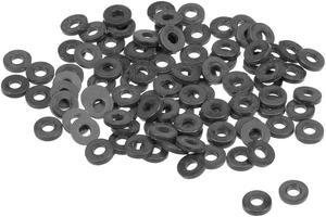 Nylon Flat Washers for M2 Screw Bolt 5mm OD 1mm Thick 100PCS