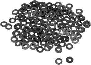 Nylon Flat Washers for M4 Screw Bolt 8mm OD 1mm Thick 200PCS