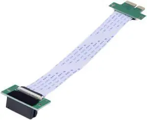 New PCI-E Express 1X Riser Extension Single Slot High Speed Cable