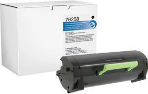 Elite Toner Cartridge r/ Lexmark 60F1H00 10 000 Pg Yld Black 76258 Elite Toner Cartridge r/ Lexmark 60F1H00 10 000 Pg Yld Black 76258