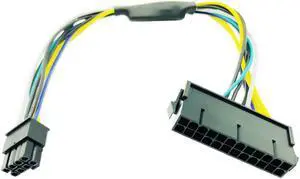 Power Cable for Dell 30cm 24Pin to 8Pin Optiplex 3020 7020 9020 ATX Power Supply Motherboard Adapter Cable ATX 24P to 8P Cables Power Cable for Dell 30cm 24Pin to 8Pin Optiplex 3020 7020 9020 ATX Power Supply Motherboard Adapter Cable ATX 24P to 8P Cables