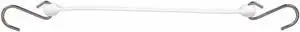 THE BETTER BUNGEE BBS18SW Polystrap,White,18 in. L,SS