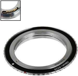 Fotodiox Lens Mount Adapter for Nikon F Mount Lens to Canon EF, EF-S SLR Camera