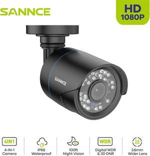 8MP 4K 6in1 TVI AHD CVI Outdoor Ultra HD Video Surveillance Weatherproof  100ft Day Night Vision Home Security Bullet CCTV Camera