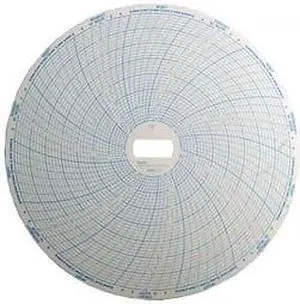 CR87-7 Supco Chart Paper for Temperature Recorder CR87B CR87J 7 DAY -40 TO +30 F