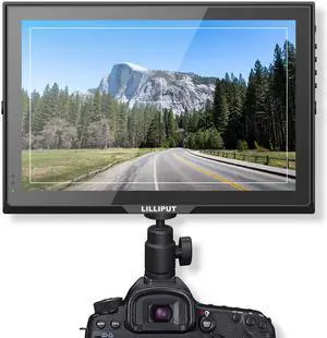 LILLIPUT 10.1" FA1014/S 10.1" IPS 3G-SDI HDMI IN&OUT VGA camera monitor with integrated dustproof front panel With LP-E6 BATTERY AND CHARGER,Suport up to 1920 x 1080,3G-SDI,HDMI, VGA, AV