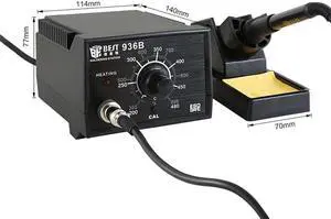 BESBEST 936B Constant Temperature Anti-static Welding Repair Tool - Black