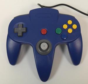 Blue Replacement Controller for Nintendo N64 by Mars Devices