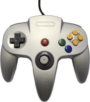 Silver Replacement Controller for Nintendo N64 by Mars Devices