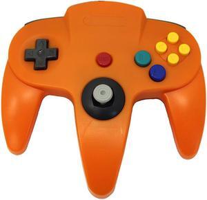Orange Replacement Controller for Nintendo N64 by Mars Devices