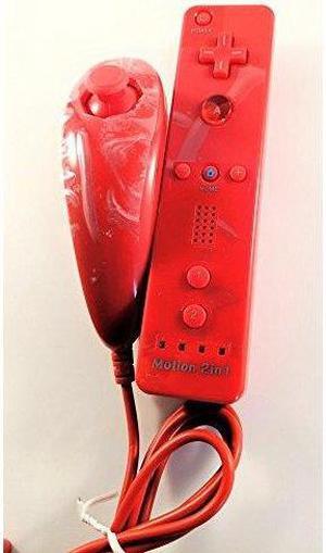 Wii Red Motion Plus Kit Works With Wii U