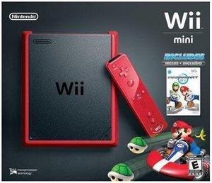 Refurbished Wii Mini Red With Mario Kart