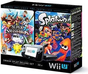 Restored Replacement Official Authentic Nintendo Wii U Console Black  Nintendo Wii Home TKD025 (Refurbished) 