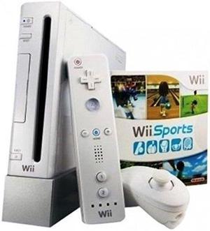 nintendo wii console with wii sports renewed
