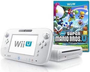 Wii U 8GB Basic Set Console New Super Mario Bros U White Nintendo Wii U