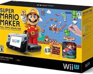 Super Mario Maker Console Deluxe Set Nintendo Wii U