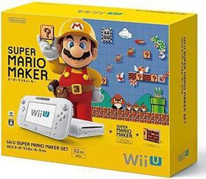 Wii U Super Mario Maker Set White 8GB
