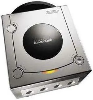 Nintendo GameCube Console Platinum Nintendo Silver