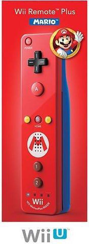 Nintendo OEM Controller Remote Plus Mario Red Motion Plus Model For Wii And Wii U