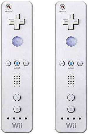 Refurbished Remote Controller White 2 Pack For Wii