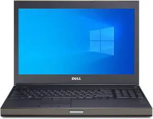 Dell precision m4700 workstation laptop Grade B quad core i7 3740qm 2.7ghz 8gb ram 750gb sata Display 1920x1080 Windows 10 pro battery adapter