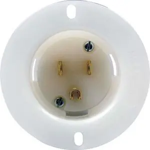 QUICKCAR RACING PRODUCTS 110V Flange Mount Accessory Plug-In P/N 57-710