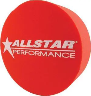 Allstar Performance Foam Wheel Mud Plug 5 in Thick Red P/N 44151