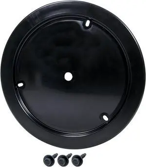 ALLSTAR PERFORMANCE Black Plastic 15 in Wheels Mud Cover Kit P/N 44242