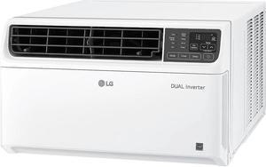 LG LW8022IVSM Smart Window Air Conditioner with 8000 Cooling BTU, 340 sq. ft. Cooling Area, 190 CFM, 115 Volts, SmartThinQ Works with Google Assistant/Amazon Alexa, LoDecibel Quiet Operation in White