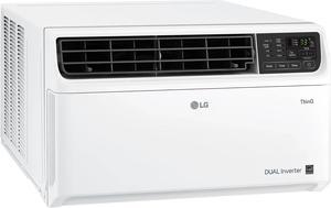 LG LW1022IVSM Smart Window Air Conditioner with 10000 Cooling BTU, 450 sq. ft. Cooling Area, 215 CFM, 4 Cooling Speed, Remote Controller, 115 Volts, SmartThinQ Works with Google Assistant/Amazon Alexa