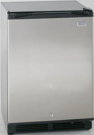 Avanti AR52T3SB 24" Freestanding Compact Refrigerator with 5.2 cu. ft. Capacity  Automatic Defrost in Stainless Steel.