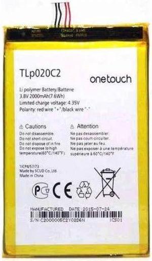 Replacement Battery for Alcatel One Touch Idol X 6040D TCL idol X S950 Battery, TLP020C2