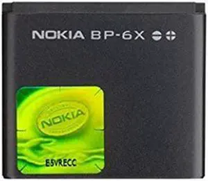 Replacement Battery for Nokia 8800s N73i 8800SE 8801 8860 Battery, BP-6X / BL-5X