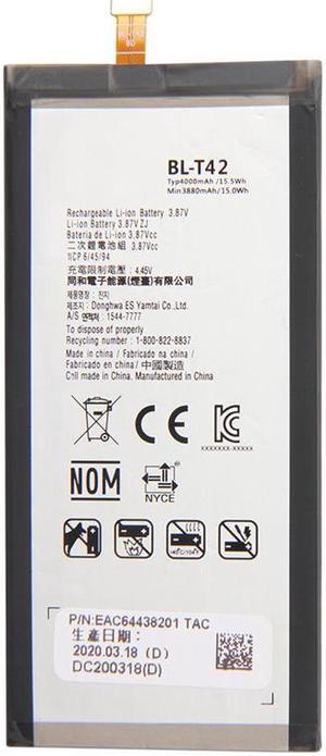 Replacement Battery for LG V50 V50S / G8X ThinQ V510 Battery, LMV500EM Battery, BL-T42
