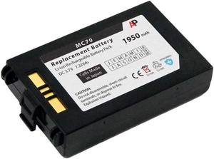 Replacement Battery for Motorola/Symbol MC70 & MC75 Series Scanners. 1950mAh