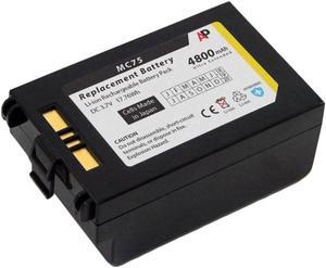 Replacement Battery for Motorola/Symbol MC75/MC70 Series. 4800mAh Ultra Extended