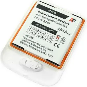 Replacement Battery for Ascom Myco Phone . 1810 mAh