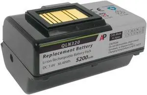 Replacement Battery for Zebra/Comtec QLn320 & QLn220 Printers. 5000mAh Extended