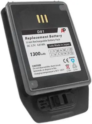 Replacement Battery for Ascom d81 Phone. 1300mAh Japanese cell Replacement Battery for Ascom d81 Phone. 1300mAh Japanese cell