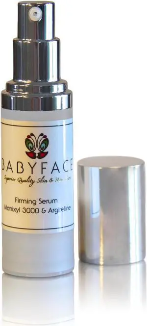 Babyface Firming Argireline Serum with Matrixyl 3000, 1.3 oz.