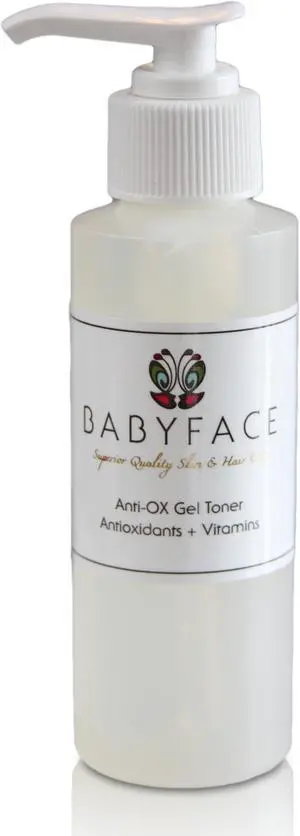 Babyface AntiOx Toner , Organic Daily Antioxidant, 4.3 oz