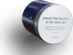Babyface Natural Bug Repellent and Itch Relief Gel, Deet Free, Organic, 4.3 oz.