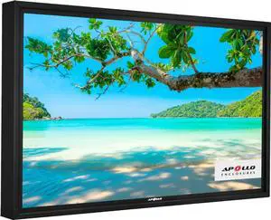 Apollo 43" Outdoor TV Enclosure For 39" - 43" TVs - AE4239, UV Powdercoated aluminum, anti-glare safety glass, temperature controlled airflow system, outdoor rated power cord, UL/CSA certified