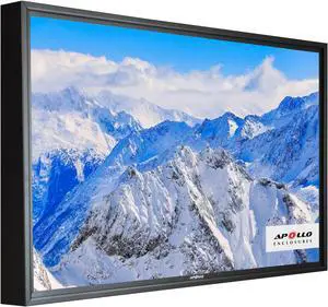 Apollo 55" Outdoor TV Enclosure For 50" - 55" TVs - AE5550, UV Powdercoated aluminum, Anti-glare safety glass, Temperature controlled airflow, outdoor rated power cord, UL/CSA certified for safety