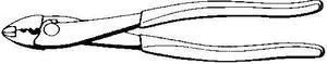 KLEIN TOOLS 1006 9 3/4 in Crimper 10 to 22 AWG