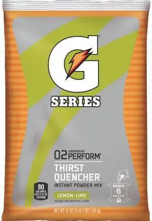 Quaker/Gatorade 51Oz Lemon Lime Powder 03967 Unit: CASE
